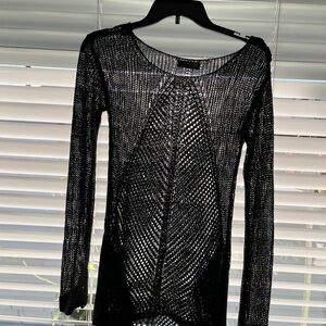 Mak b crochet shirt/ cover up Size Small